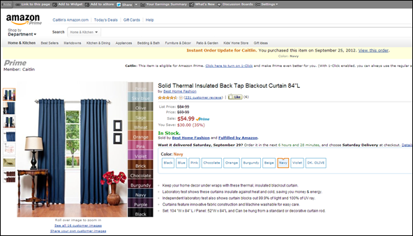 curtains