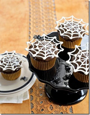 spider cupcakes
