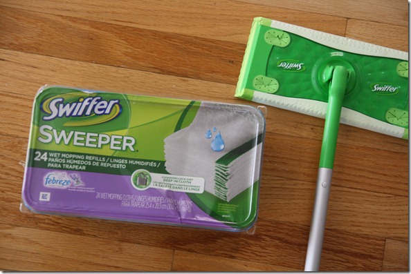 Make Your Own Swiffer Sweeper Pads Solution