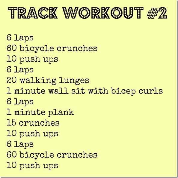 track workout