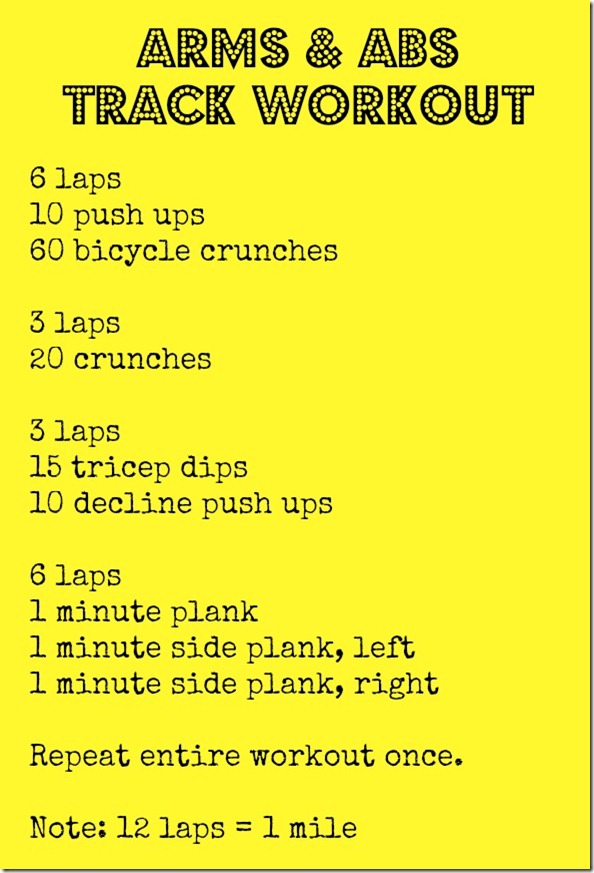 track workout