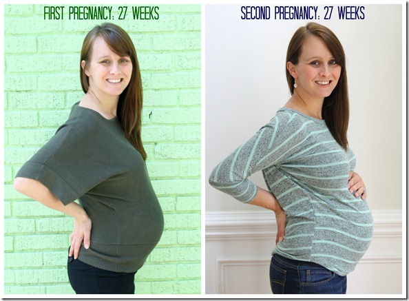 27 weeks second pregnancy