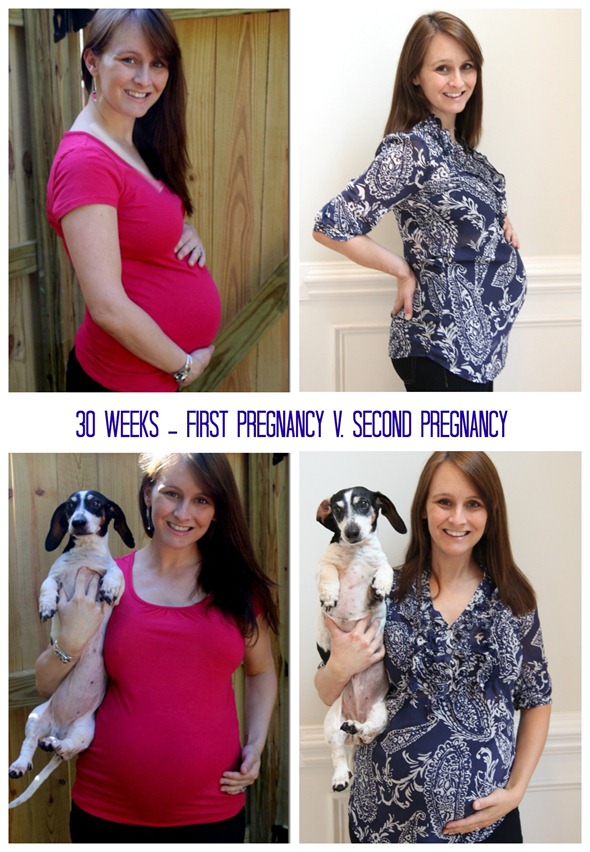 first v second pregnancy
