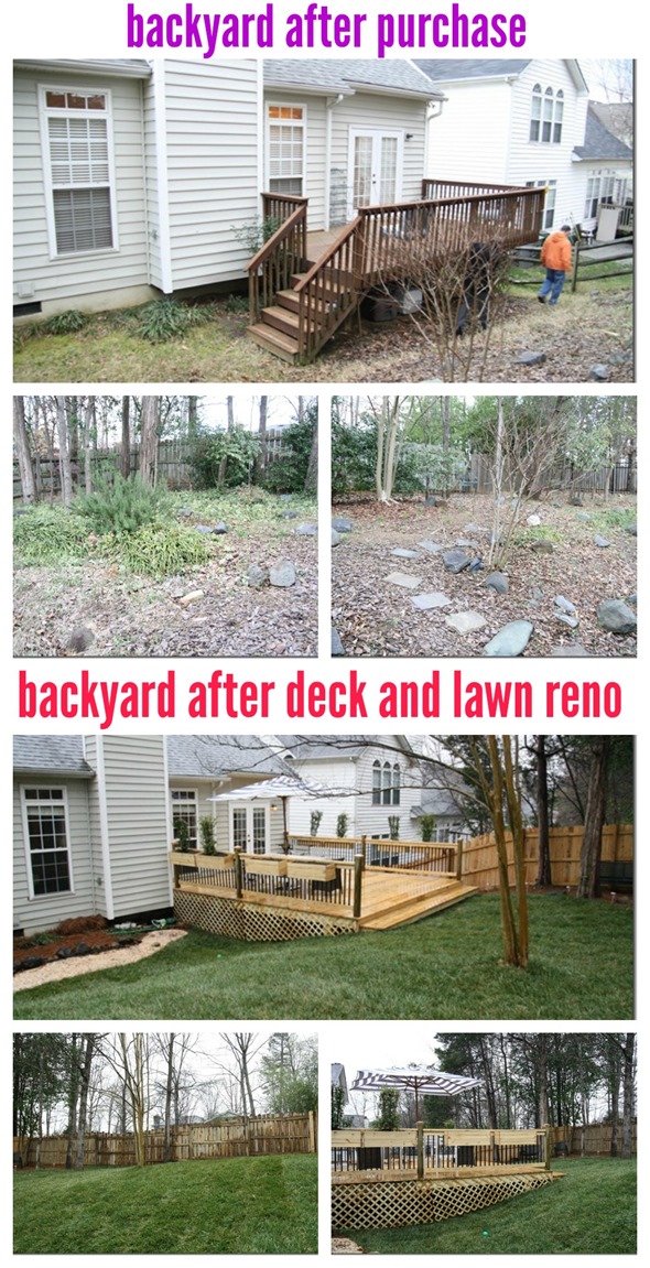 backyard transformation