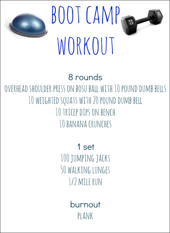 boot camp workout