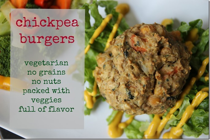 chickpea burgers