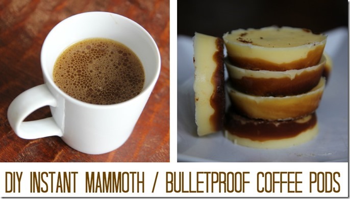 diy mammoth bulletproof coffee pods